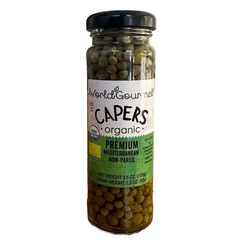 World Gourmet Organic Non-Pareil Capers - Shop Olives at H-E-B