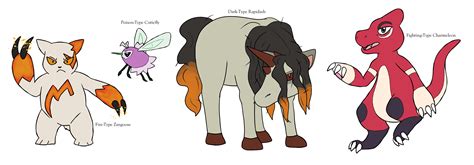 Pokemon Type Swaps 1 by OhSoComical on DeviantArt