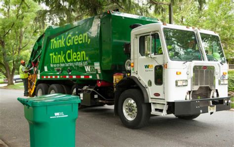 Modern Waste Management Trucks
