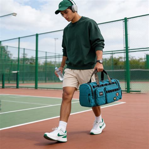 Spidey Duffle Bag Blue | Monkey Troopers® Compact Gym & Travel Duffle