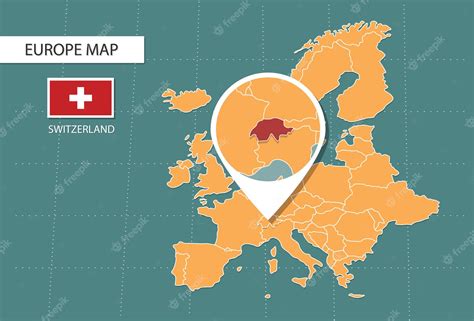 Switzerland World Map Location