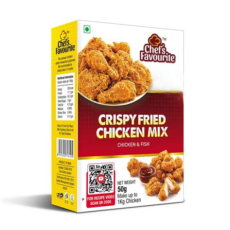 SS – CHEF’S FAVOURITE Crispy Fried Chicken Mix (For 1 Kg Chicken) (50g ...