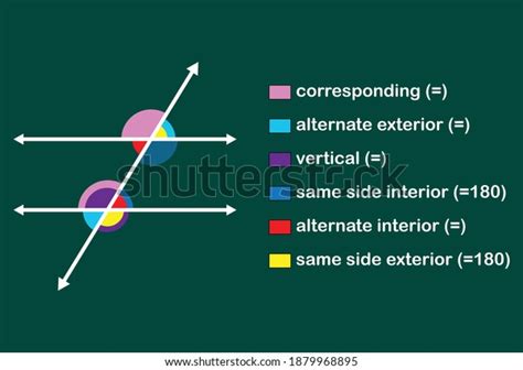 Image result for Different Types of Angles On Parallel Lines