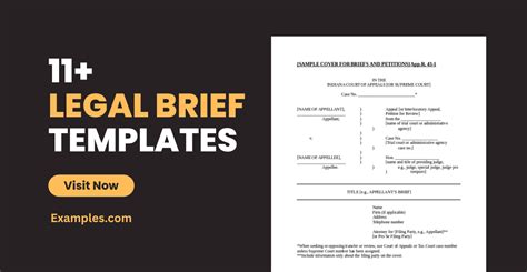 Image result for Legal Brief Examples