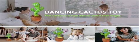 BRIJBAZAAR Dancing Cactus Toy (1 Year Extended Warranty) for Baby ...