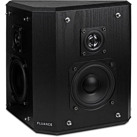 Fluance AVBP2 Home Theater Bipolar Surround Sound Satellite Speakers ...