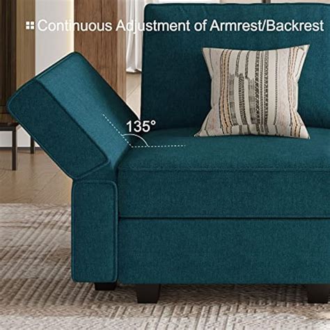 Belffin Bellfin Modular Sectional Sleeper Sofa Convertible India | Ubuy