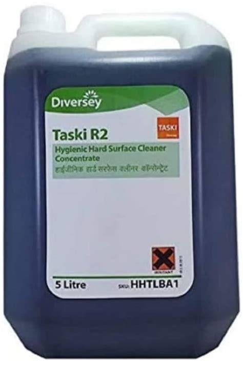 Taski R2 Hygienic Hard Surface Cleaner Concentrate Company Packed 5 Ltr ...