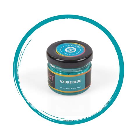 Azure Blue Epoxy Colorant – Joy Art