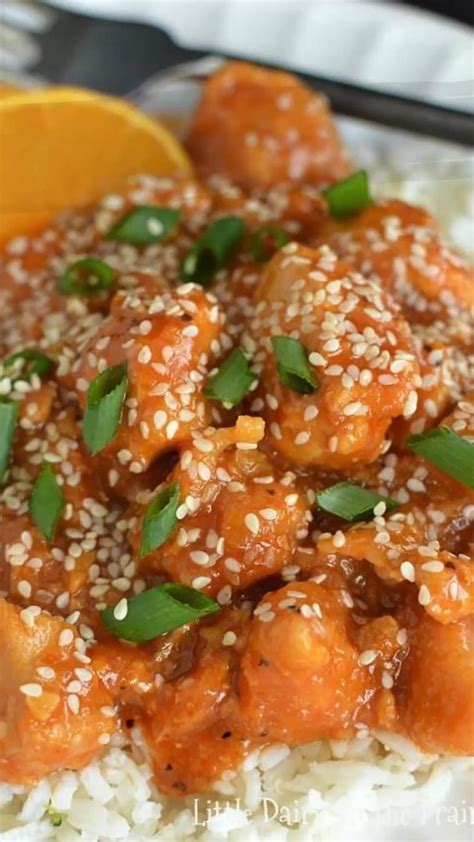 Slow cooker orange chicken – Artofit