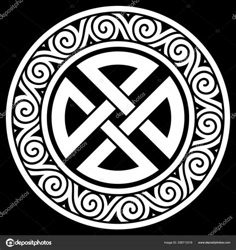 Celtic Shield Knot Vector