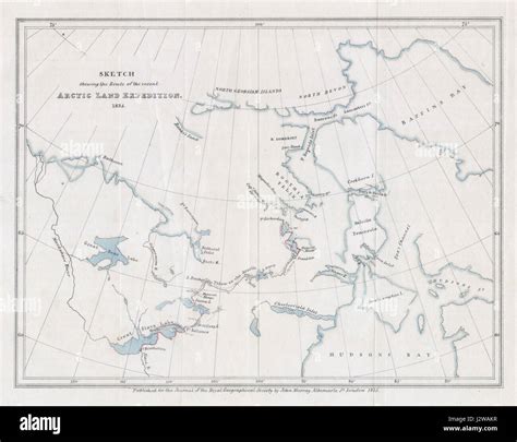 Hudson bay map hi-res stock photography and images - Alamy