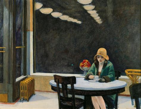 Automat, 1927 - Large Art Prints by Edward Hopper | Buy Posters, Frames ...