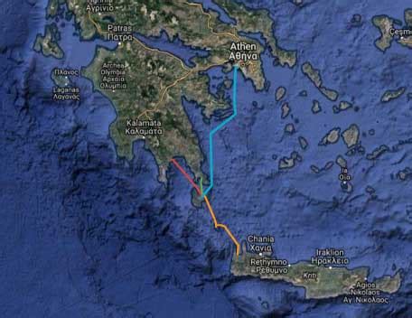 Ο/Γ- Ε/Γ Aqua Jewel | Δρομολόγια | Κύθηρα - Ταξιδιωτικός Οδηγός - Ελλάδα