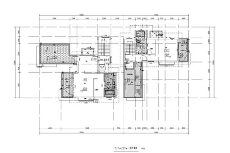 [广东]别墅高尔夫花园南岛250平提资扩初图-建筑户型图-筑龙建筑设计论坛