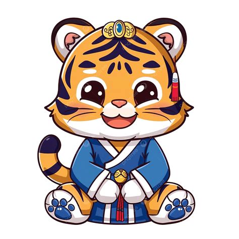 Animal That Represents Korea Korea Tiger Art Hi Res Stock Photography