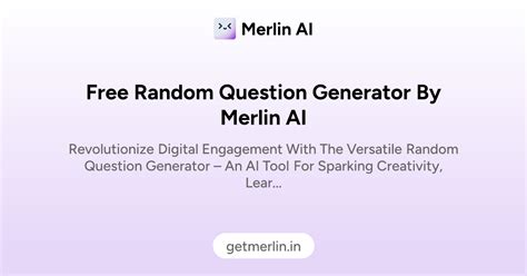 Image result for Random Question Generator