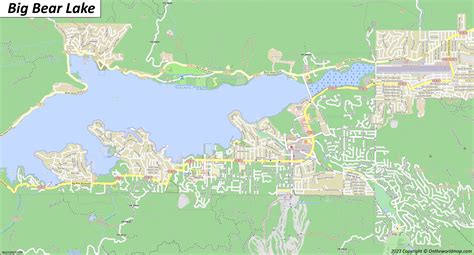 Big Lake California Map