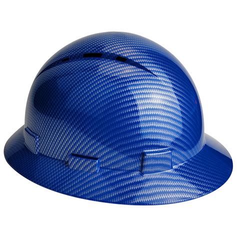 Full Brim Hard Hat - OSHA Safety Helmet Durable Lightweight Carbon ...