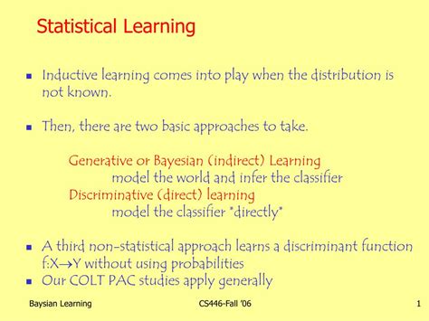 Image result for Write a Short Note On Statistical Learning