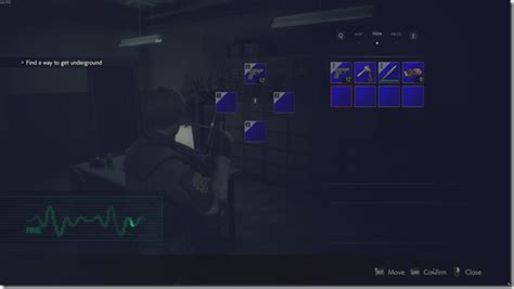 Resident Evil UI 的图像结果