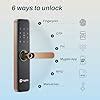Mygate Smart Door Lock SE with 6 Unlock Methods | Fingerprint, OTP, PIN ...