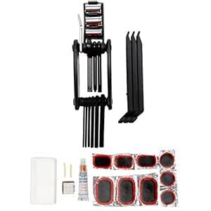 Huffy Bicycle Series TIRE Repair & Tool KIT: Folding Multi-Tool 3 ...