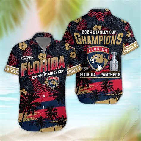 Florida Panthers Stanley Cup Champions Hawaiian Shirt – Weesti