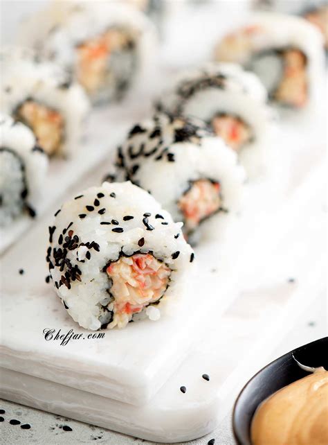 Spicy Crab Roll ( Spicy Kani Roll Sushi) - Chefjar