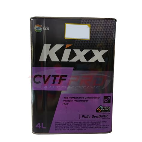 KIXX CVTF Top Performance Continuously Variable Transmission Fluid 4L ...