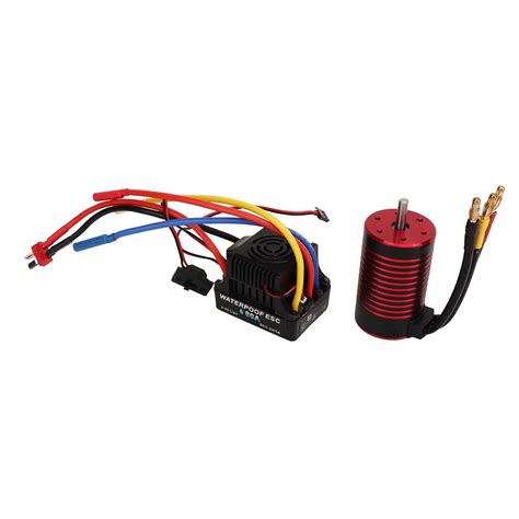 RC Brushless Motor ESC Set, Stable Output Power RC Electric Speed ...