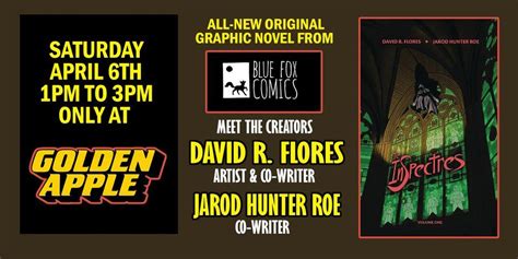 InSpectres OGN Debut Signing with Creators David Flores and Jarod ...