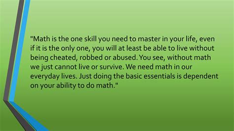 Why math is important | PPTX