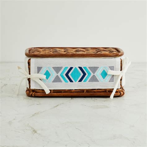 Buy Wilton Rectangular Sewing Box - 27.5 x 15.5 cm from Home Centre at ...