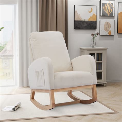 Modern Wooden Rocking Chair
