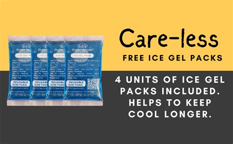 Buy Outer Woods Insulated Breast Milk Cooler Bag with 4 Units of Ice ...