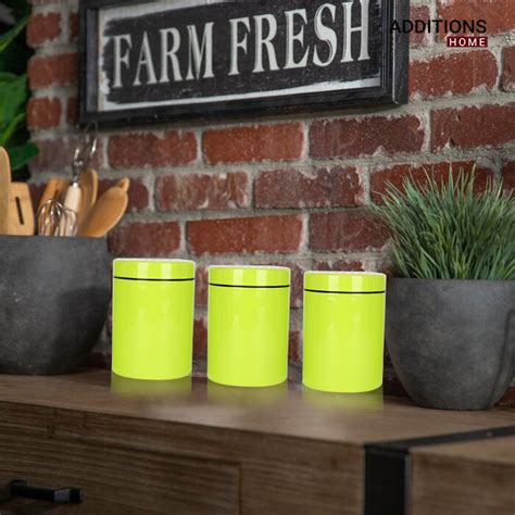 Additions Home 3 Pc Kitchen Canister set