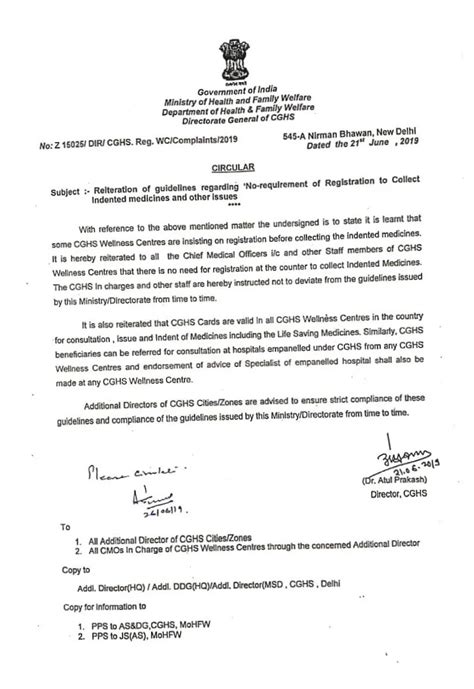 Reiteration of guidelines regarding 'No-requirement of Registration' to ...