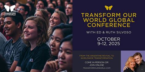 35th TRANSFORM OUR WORLD™ GLOBAL CONFERENCE: THE DOUBLETREE SAN JOSE ...
