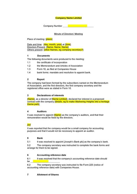 Meeting Recap Template 的图像结果