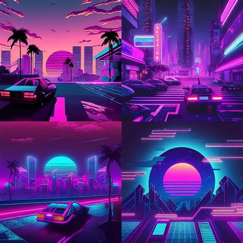 Synthwave Style 的图像结果