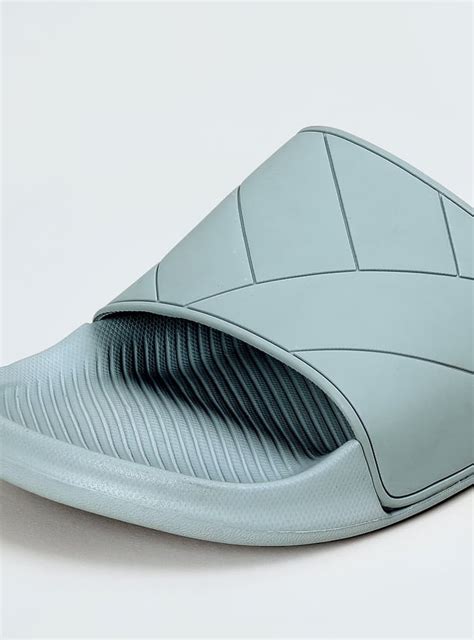 Buy Men Geometric Patterned Sliders Online at just Rs. 499.0 ...