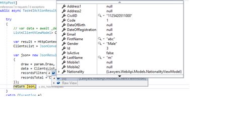 Image result for Server-Side DataTable in MVC .Net Core