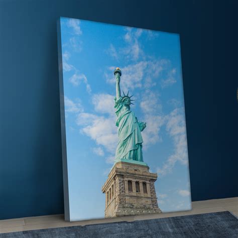 Statue of Liberty Wall Art - Travel Canvas Wall Art Painting Prints ...