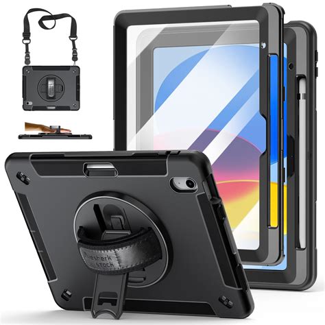 Case for iPad 10th Generation 2022:Miesherk Stock Military Grade ...