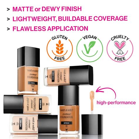Wet n Wild Photo Focus Dewy Foundation Golden Beige 28ml India