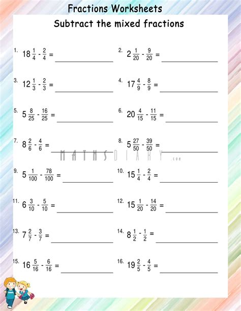 Mix Fraction Problems 的图像结果