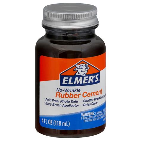 🇺🇸 Elmer's Rubber Cement Adhesive, 4 oz , 118ML | Shopee Malaysia