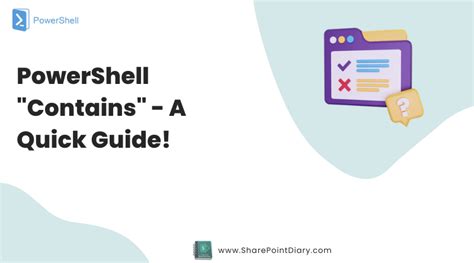 PowerShell Contains Example 的图像结果