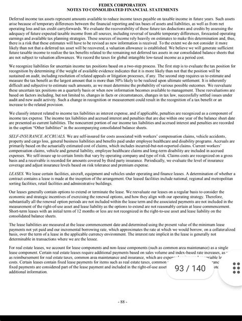 Solved FedEx Corporation FYE 5/3 I/2 I Annual Report Balance | Chegg.com